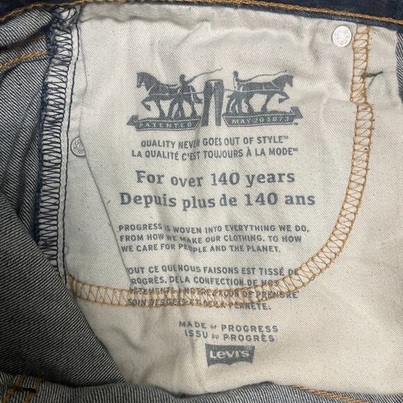 Levi's 541™ Athletic Taper Fit Men's Jeans W30/L32 Midnight Medium Wash Stretch - Picture 7 of 12